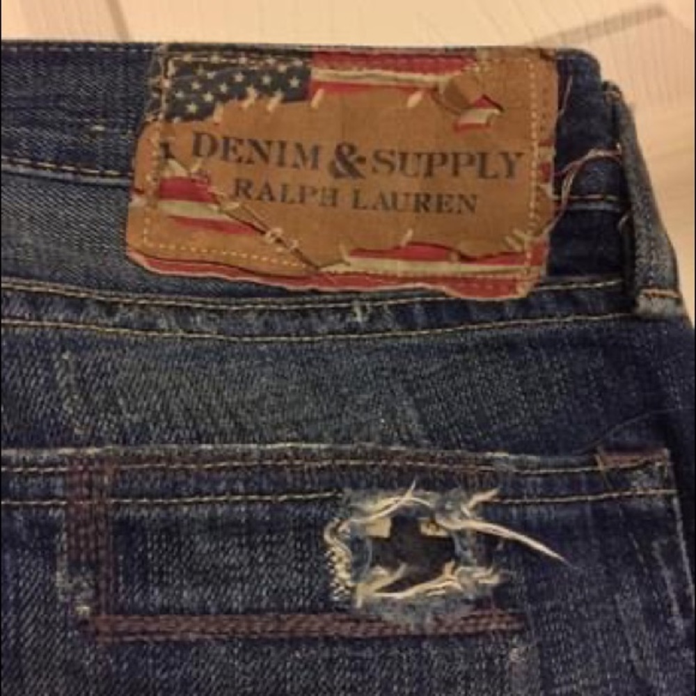 Ralph Lauren denim and supply flag Jean only 1500 pair made very rare. - Picture 5 of 6